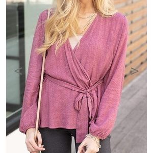 Grace & Lace Wrap top